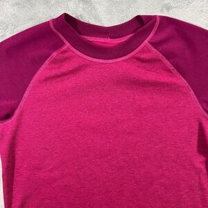 PATAGONIA Capilene 3 Midweight Base Layer Kids M 10 Pink Magenta Long Sleeve